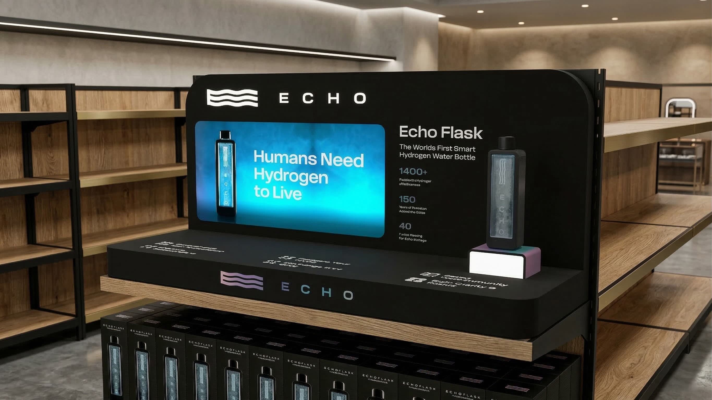 Shelf-Ready Display Unit — retail packaging by Logic Pac